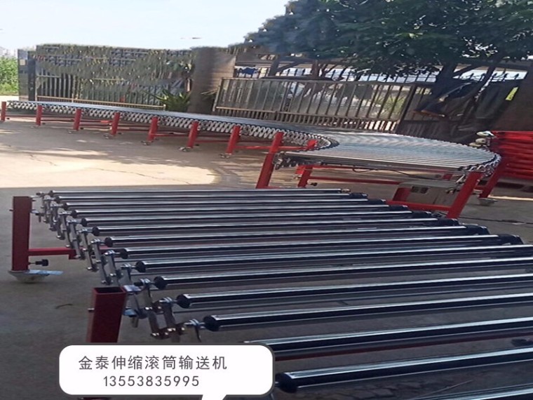 物流快遞的好搭檔------伸縮滾筒輸送機滾筒生產(chǎn)廠家